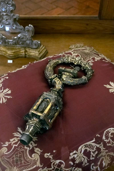 Mafra Portugal 29Th June 2022 Close View Christian Religious Cane — Stock Photo, Image
