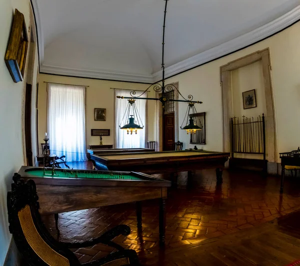Mafra Portugal Juni 2022 Blick Auf Ein Antikes Spielzimmer Kloster — Stockfoto