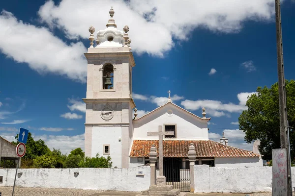 Vista Igreja Cristã Terrugem Localizada Sintra Portugal — Fotografia de Stock