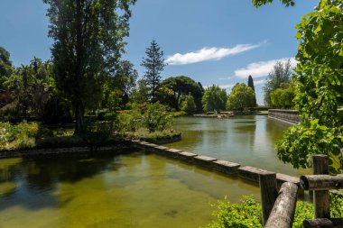 Lizbon, Portekiz 'deki Soğuk Sera bahçesinden bir bölümün dış görünüşü.