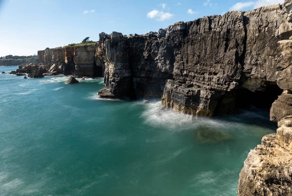 Place Called Boca Inferno Hell Mouth Cascais Region Portugal — Stock Photo, Image