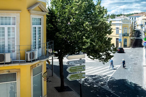 Loule ポルトガルの都市の典型的な建築の屋外の表示 — ストック写真