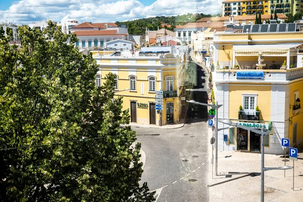 Loule Portugalia Czerwiec 2022 Widok Zewnątrz Typowej Architektury Miasta Loule — Zdjęcie stockowe