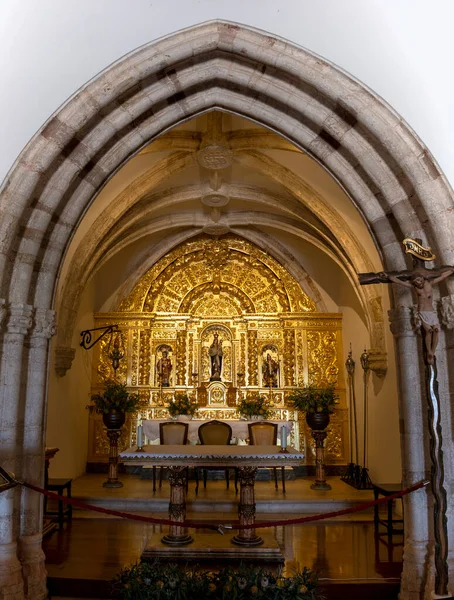 Détails Autel Église Luz Lagos Portugal — Photo