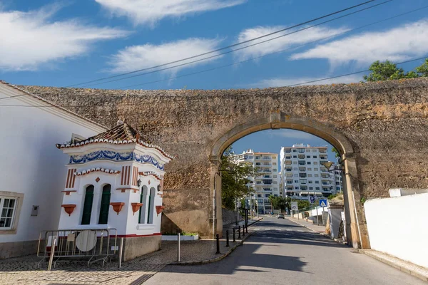 Vista Para Belo Centro Cidade Lagos Algarve Portugal — Fotografia de Stock