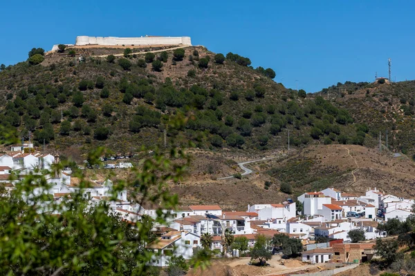 Vistas Panorámicas Del Pueblo Sanlúcar Guadiana Provincia Huelva Andalucía España — Foto de Stock