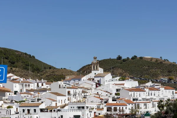 Pohled Krajinu Vesnice Sanlucar Guadiana Provincie Huelva Andalusie Španělsko — Stock fotografie