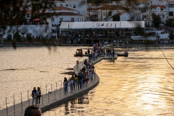 Alcoutim Portugal Mart 2023 Kaçakçılık Festivali Contrabando Pek Çok Insanın — Stok fotoğraf