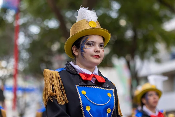 Loule Portugal 23E Februari 2023 Kleurrijk Carnaval Carnaval Parade Festival — Stockfoto