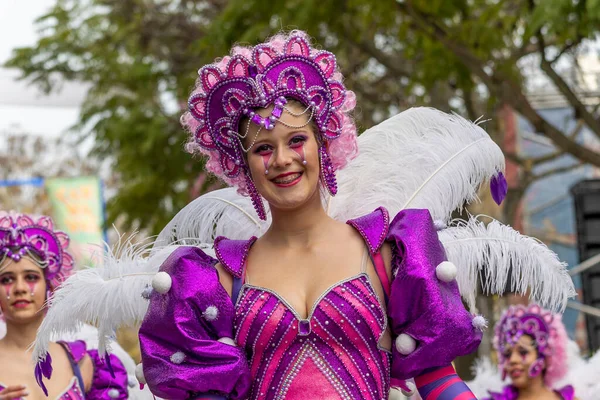 Loule Portugal 20Th February 2023 Colorful Carnival Carnaval Parade Festival — 스톡 사진