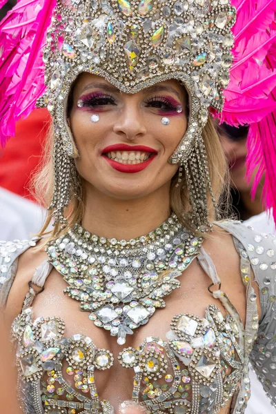 Loule Portugal 20E Februari 2023 Kleurrijk Carnaval Carnaval Parade Festival — Stockfoto