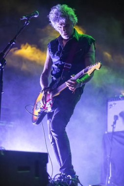 FARO, PORTUGAL: 7 Eylül 2023 - Müzik grubu, Club Makumba, Portekiz 'in Faro kentinde düzenlenen büyük bir festival olan F festivalinde sahne aldı..