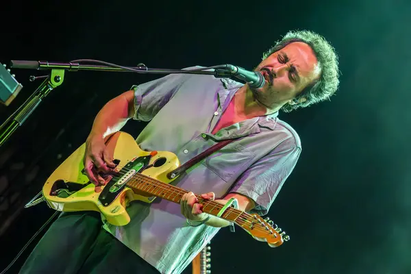 FARO, PORTUGAL: 7 Eylül 2023 - Müzik grubu S.Pedro, Portekiz 'in Faro kentinde düzenlenen büyük bir festival olan F festivalinde sahne aldı..