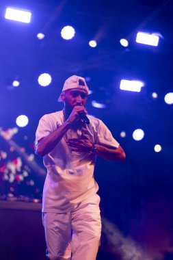 FARO, PORTUGAL: 9. SEPTEMBER, 2023 - Müzik grubu, Kappa Jotta, Portekiz 'in Faro kentinde düzenlenen büyük bir festival olan F festivalinde sahne aldı..