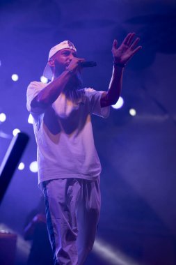 FARO, PORTUGAL: 9. SEPTEMBER, 2023 - Müzik grubu, Kappa Jotta, Portekiz 'in Faro kentinde düzenlenen büyük bir festival olan F festivalinde sahne aldı..