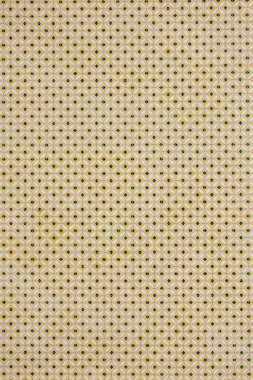 Geometrik azulejo mozaik duvarının güzel detaylarının yakın görüntüsü.