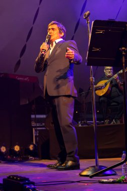 FARO, PORTUGAL: 5 Eylül 2024 - Müzik sanatçısı Camane, Portekiz 'in Faro kentinde düzenlenen büyük bir festival olan F festivalinde sahne aldı..