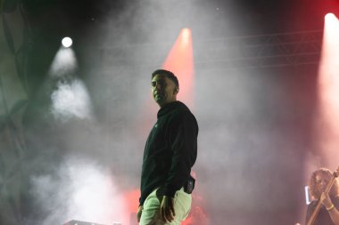 FARO, PORTUGAL: 6 Eylül 2024 - Müzik sanatçısı Dillaz, Portekiz 'in Faro kentinde düzenlenen büyük bir festival olan F festivalinde sahne aldı..