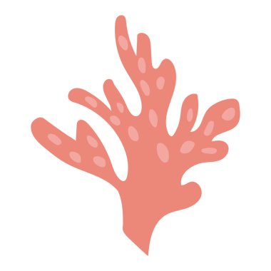 Güzel el çizimi mühür. Beyaz arkaplan, izole et. 