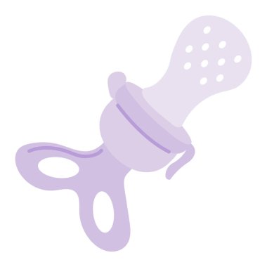 Bebek ısıran el çizimi. Beyaz arkaplan, izole et