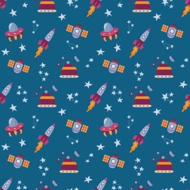 Uzay İzsiz Düzen. Tasarımınız için sonsuz dokular