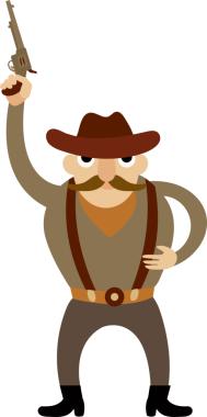 Kovboy, Vahşi Batı