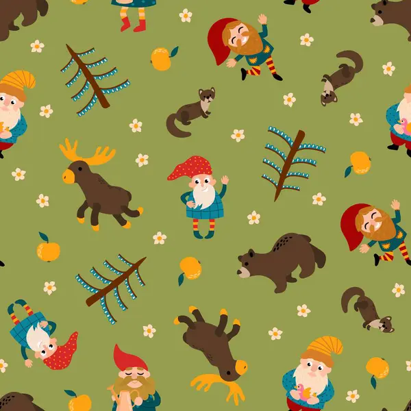 Kusursuz Cüceler ve Orman Hayvanları Modeli