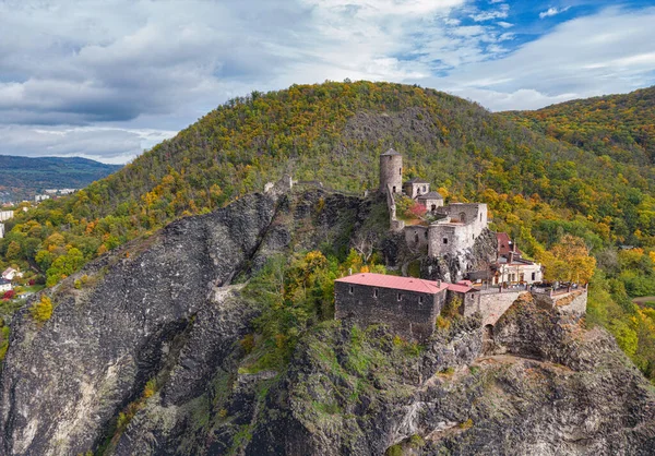 Gothic Castle Strekov Usti Nad Labem Cseh Köztársaság — Stock Fotó