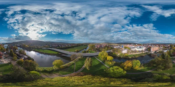 Vid Floden Weser Nära Staden Hameln Niedersachsen Tyskland — Stockfoto