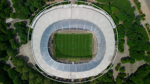 下萨克森体育场 Lower Saxony Stadium 是德国下萨克森汉诺威的一个足球体育场 这里也有音乐会 — 图库照片