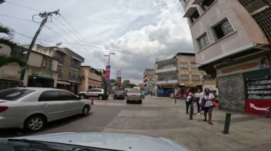 CARACAS, VENEZUELA, 19 APR Venezuela 'nın en tehlikeli mahallelerinden biri olan Barrio Mamera' nın POV 'u. 19 Nisan 2023 'te Venezuela' da.