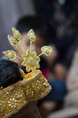 Traditional Bugis Indonesian men's clothing accessories