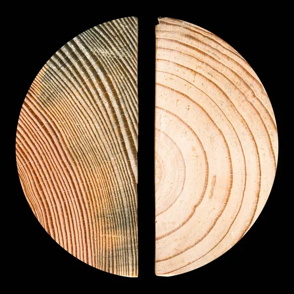 木目の質感 松丸木は パターンの背景として使用することができます — ストック写真