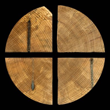 Tahta dokusu. Hornbeam yuvarlak ahşap, arka plan olarak kullanılabilir, kalıp arkaplan