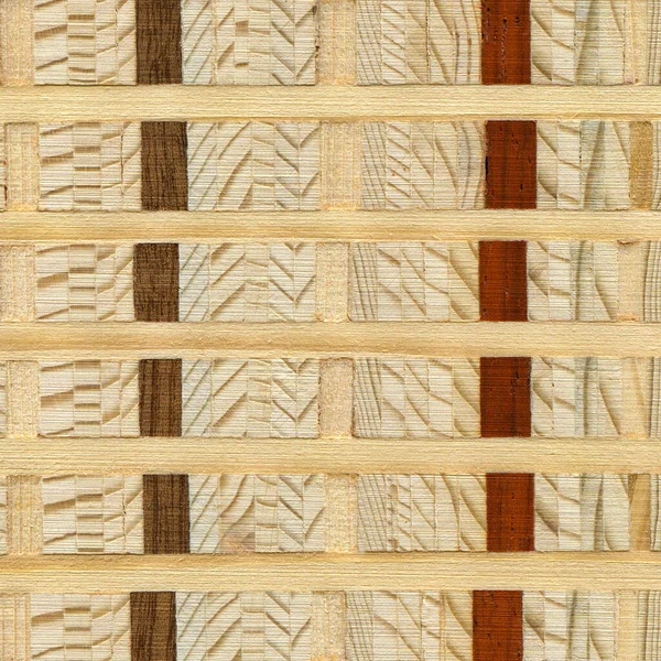 Holzintarsien Muster Aus Verschiedenen Hölzern Holzboden Parkett Schneidebrett Isoliert Auf — Stockfoto