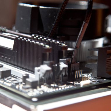 Super performance, new generation electronic circuit black and powerful gaming motherboard for computer