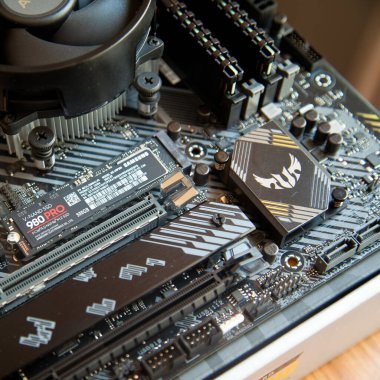 Enjoy exceptional performance with the Asus Tuf Gaming B450M Pro S Gaming black motherboard. August 27 2022 Istanbul Turkey