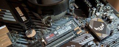 Enjoy exceptional performance with the Asus Tuf Gaming B450M Pro S Gaming black motherboard. August 27 2022 Istanbul Turkey