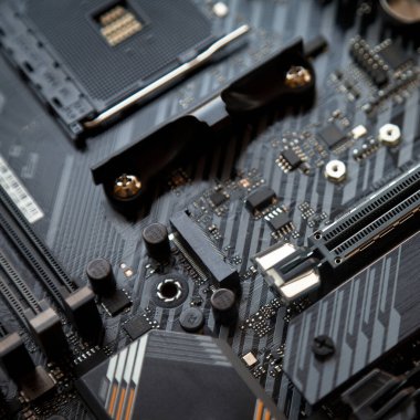 Super performance, new generation electronic circuit black and powerful gaming motherboard for computer