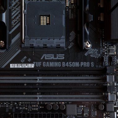 Enjoy exceptional performance with the Asus Tuf Gaming B450M Pro S Gaming black motherboard. August 27 2022 Istanbul Turkey