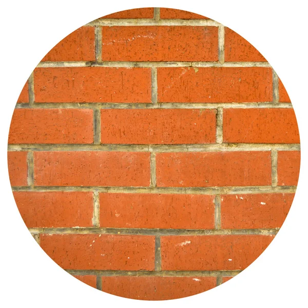 Old Red Brick Wall Vintage Texture Brick Wall Close Texture — Stock Photo, Image