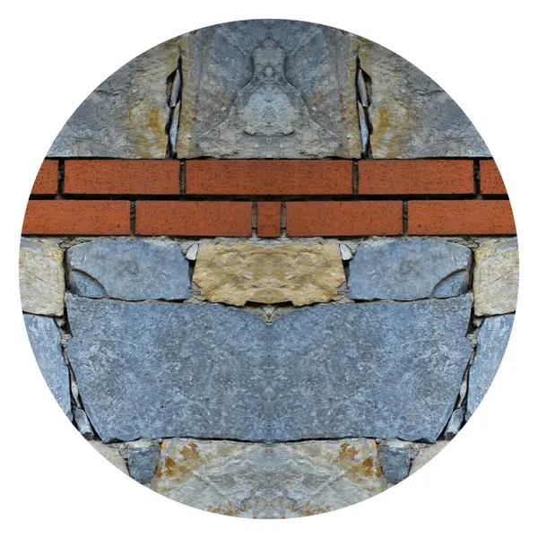 Sturdy Blue Gray Cut Stone Brick Wall Good Backgrounds Seamless — Stock Photo, Image