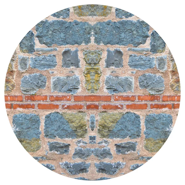 Sturdy Blue Gray Cut Stone Brick Wall Good Backgrounds Seamless — Stock Photo, Image