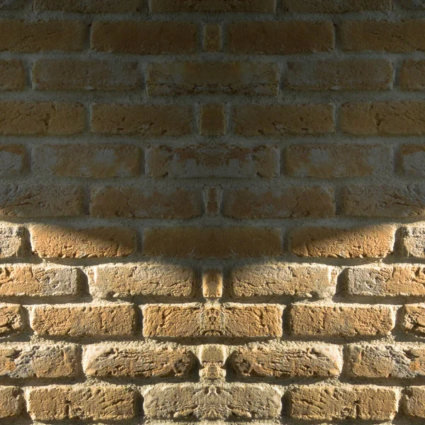 Murs Briques Lumière Jour Texture Lumière Jour Vieux Murs Briques — Photo