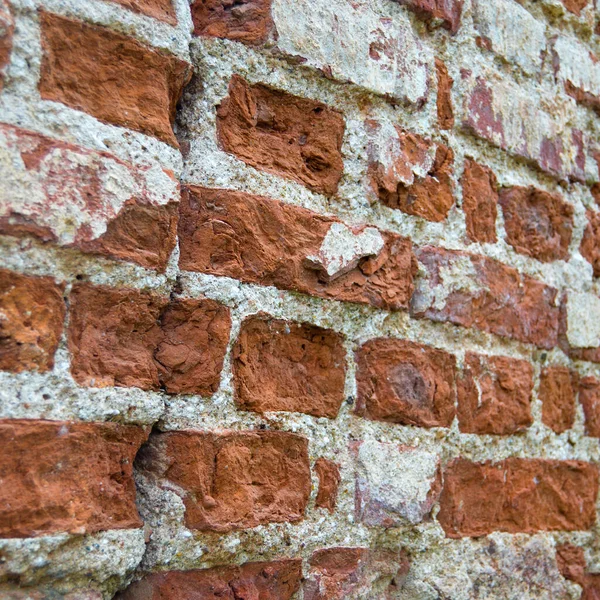 Vieux Mur Briques Rouges Texture Vintage Mur Briques Texture Close — Photo
