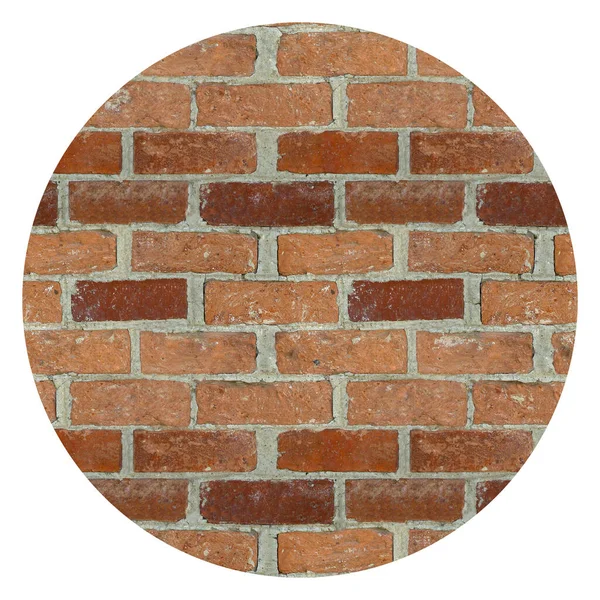 Old Red Brick Wall Vintage Texture Brick Wall Close Texture — Stock Photo, Image