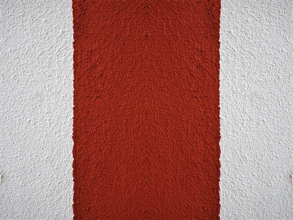 Kabataslak Yüzeyi Olan Kırmızı Beyaz Duvar Dokusu Iki Renk Duvar — Stok fotoğraf