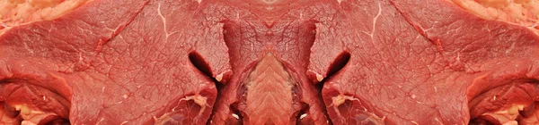 Ren Mycket Färsk Röd Rått Kött Nötkött Röd Kött Struktur — Stockfoto