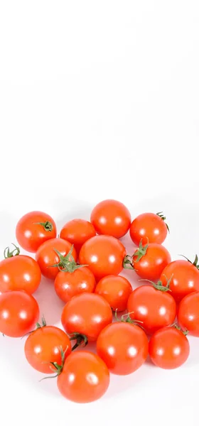 Tomate Fresco Saboroso Todo Tomate Orgânico Tomate Orgânico Fresco Isolado — Fotografia de Stock