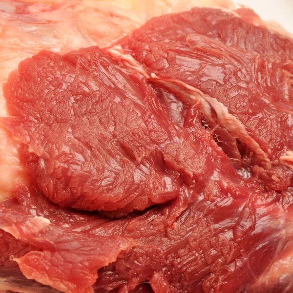 Чистота Свежее Красное Мясо Говядины Мясо Красной Коровы Текстуры — стоковое фото